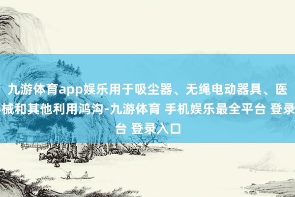 九游体育app娱乐用于吸尘器、无绳电动器具、医疗器械和其他利用鸿沟-九游体育 手机娱乐最全平台 登录入口